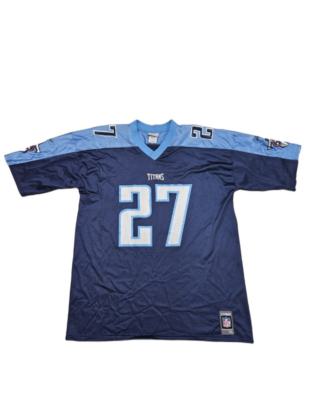 Eddie George Titans #27 Reebok Jersey 2XL